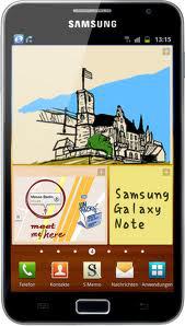Смартфон Samsung Galaxy Note GT-N7000 Blue - Белореченск